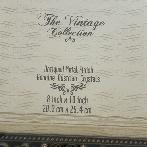 Sheffield Home Vintage Collection Photo Frames Austrian Crystals - Picture 4 of 8